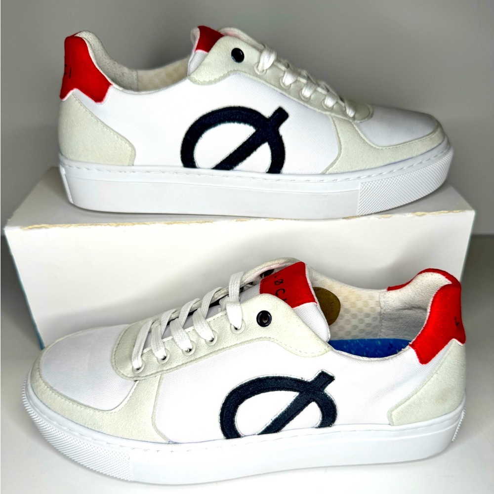 LØCI • Loci Seven sneakers , Size EU 37, US 6.5 Womens - Red, White, Navy